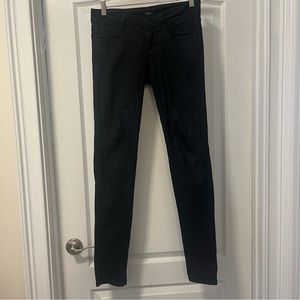 Bebe black skinny jeans. Size 28.